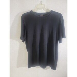 Patagonia Capaline Shirt‎ Mens Medium Black Lightweight Hiking Base Layer